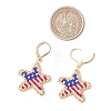 Glass Seed Beads Dangle Earrings EJEW-MZ00695-3