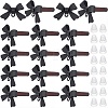 40Pcs Bowknot Alloy Stud Earring Findings FIND-SP0001-16EB-1