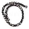 Tibetan Style dZi Beads Strands G-G328-A10-8mm-3