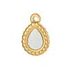 304 Stainless Steel Shell Pendants STAS-OY004-95G-1