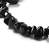Natural & Synthetic Mixed Gemstone Stretch Bracelet for Men Women BJEW-JB06706-7