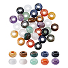 30Pcs 10 Styles Natural Mixed Gemstone European Beads G-HS0001-21-1