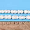 Natural Baroque Keshi Pearl Beads Strands PEAR-S020-O03-5