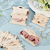 Wood Earring Display Card with Hanging Hole DIY-WH0320-20I-5