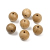 Natural Wood Beads WOOD-C019-15mm-01-1