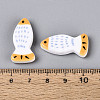 Printed Opaque Resin Beads RESI-N043-22E-4