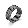 Star Moon & Sun Titanium Steel Rings for Men's PW-WG23999-03-1