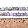 Opaque Ombre Effect Dyed Glass Beads Strands GLAA-Q106-04A-13-4