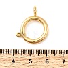 Brass Spring Ring Clasps KK-D407-20G-G-3