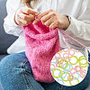 Plastic Round Rings FIND-CP0003-12B-4