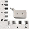 Brass Pendants KK-K427-16B-P-3