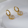 304 Stainless Steel Hoop Earrings AY4063-2-2