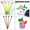 WADORN 12Pcs 12 Styles Flower & Butterfly Silicone Locking Stitch Marker SIL-WR0001-02-6
