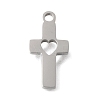 Easter 304 Stainless Steel Pendants STAS-E532-02G-1