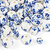 40Pcs 4 Styles Handmade Porcelain Beads PORC-TADJ0001-08B-2