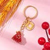 Lucky Bag Woven Glass Keychains KEYC-MZ00029-01-1