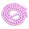 Painted Glass Bead Strands DGLA-S071-8mm-B38-1-4