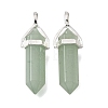 Natural Green Aventurine Pendants G-H360-01S-10-1