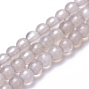 Natural Grey Agate Beads Strands G-S281-50D-3mm-1
