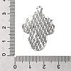 Tibetan Style Alloy Pendant Cabochon Settings TIBEP-5199-AS-LF-3