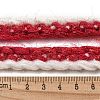 Two Tone Polyester Crochet Lace Trim OCOR-Q058-18-2