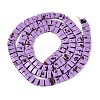 Spray Painted Synthetic Non-magnetic Hematite Bead Strands G-T124-02H-1-2
