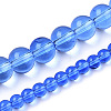 Transparent Glass Beads Strands GLAA-T032-T8mm-04-4