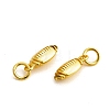 Sports Brass Charms KK-A289-04A-G-2