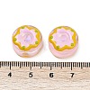 UV Plating Handmade Lampwork Beads LAMP-R004-03A-4