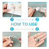 Unicraftale DIY Valentine's Day Themed Pendant Necklaces Making Kits DIY-UN0002-06-6
