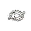 Chakra 304 Stainless Steel Connector Charms SA-CBA28C1-01A-P-2