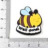 Funny Silicone Beads PL-T045-01H-3