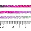 Transparent Painted Glass Beads Strands DGLA-A034-T2mm-A06-3