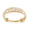 Round Shell Pearl Rings RJEW-TA00117-4