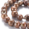 Natural Baroque Pearl Keshi Pearl Beads Strands PEAR-S021-197A-04-3