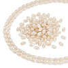 2 Strands Electroplate Glass Beads Strands EGLA-AR0001-19-1