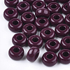 Opaque Acrylic European Beads SACR-T344-06D-1