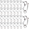 100Bags Tibetan Style Hook and Eye Clasps FIND-SP0006-14-1