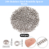 800Pcs 304 Stainless Steel Spacer Beads STAS-BBC0009-76C-2