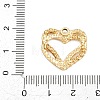 Alloy Rhinestone Pendants RB-CBA332B-04B-G-3
