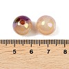 Two Tone Opaque Acrylic Beads OACR-B051-02A-3
