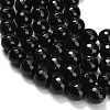 Natural Black Onyx Beads Strands G-C280-B01-12mm-4