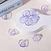 10Pcs Glass Bead Cone for Wind Chimes Making GLAA-TA0002-24C-5