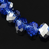 Electroplate Glass Bead Strands X-GR8MMY-05S-1