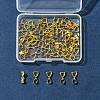 50Pcs Brass Ice Pick Pinch Bails IFIN-FS0001-47A-6