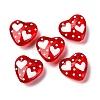 Glass Enamel Beads GLAA-Q125-01A-06-1