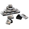 10Pcs 5 Styles Cardboard Jewelry Boxes CON-FS0001-23B-1