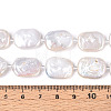 Natural Baroque Keshi Pearl Beads Strands X-PEAR-D07-03-5