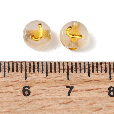 Luminous Transparent Acrylic Beads OACR-P037-01B-J-1