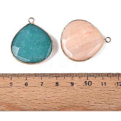 Natural & Synthetic Mixed Stone Pendants G-Q606-35KCG-1
